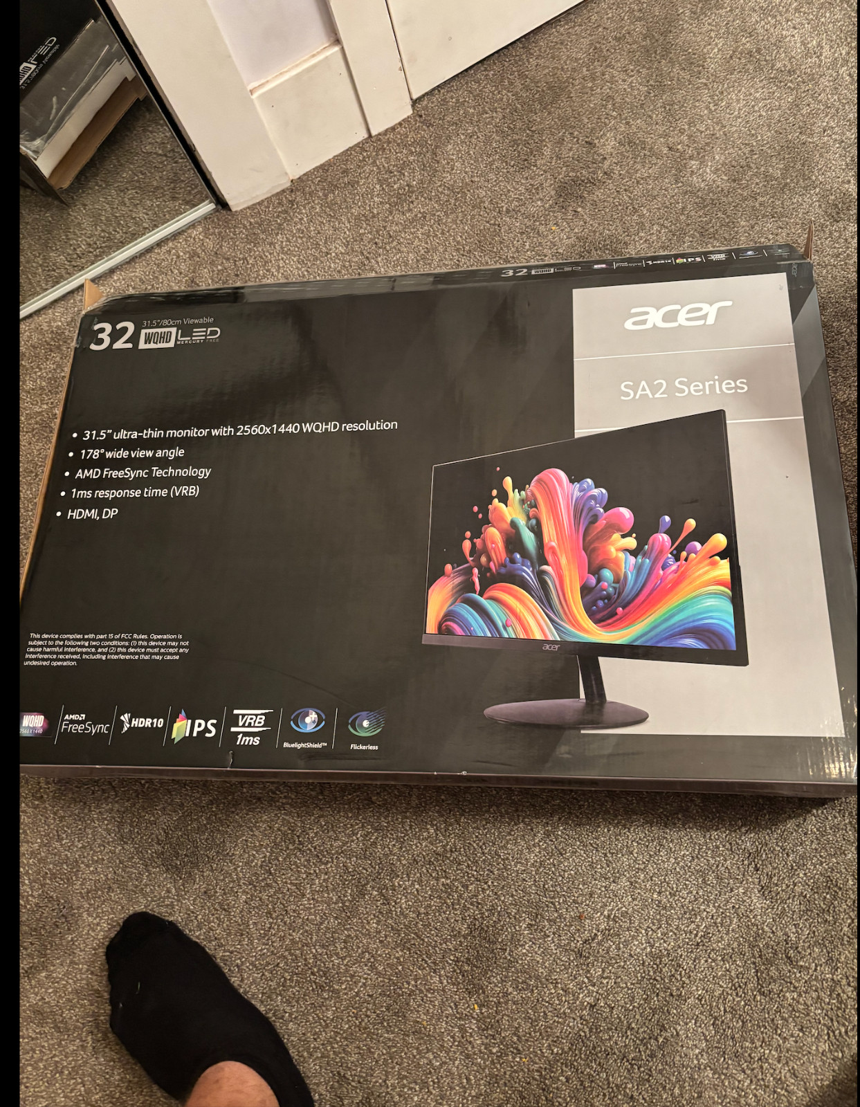 Acer SA2 Series 32'' Monitor SA322QU