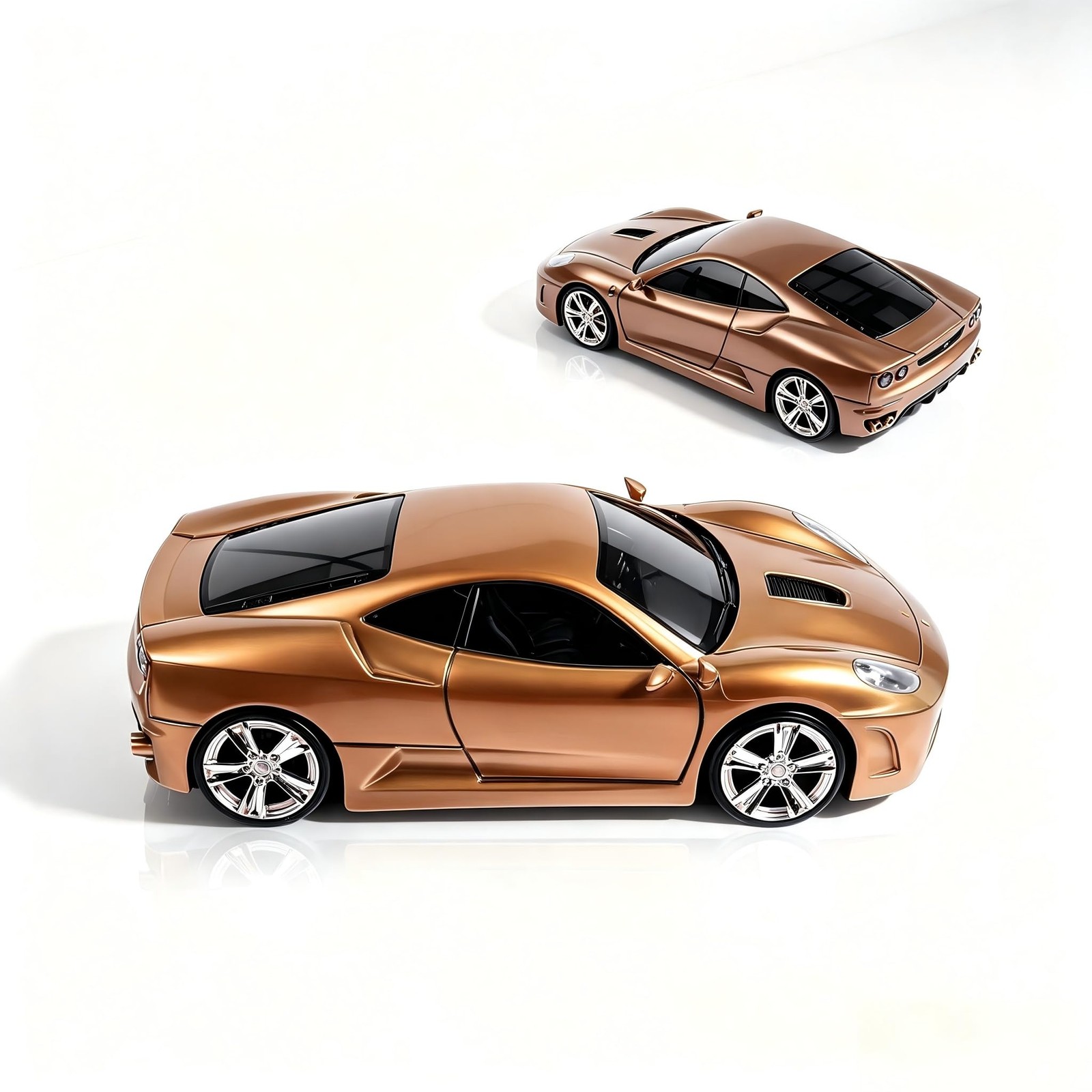 elec Space Wireless Mouse 2.4GHz Cool Sport Car Shape gold