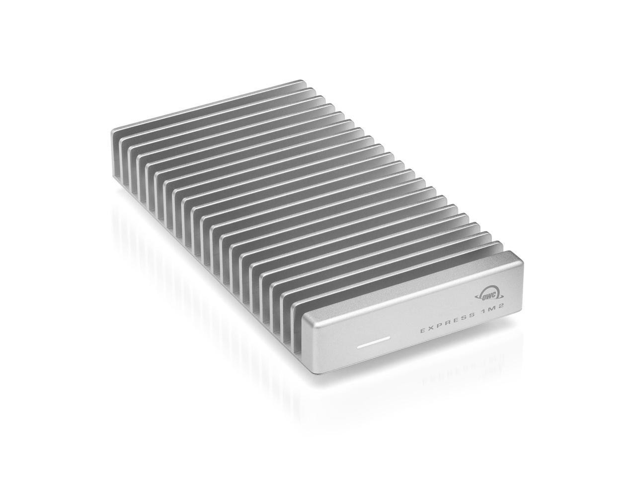 OWC Express 1M2 Portable NVMe SSD USB4 (Thunderbolt compatible / USB-C) Ultra Fa