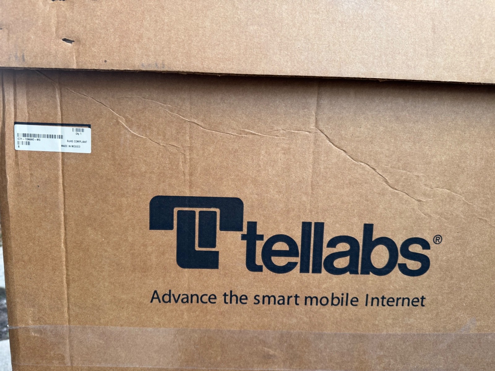 Tellabs Coriant 81.71S-NANO19H-R6 7100 NANO Chassis DC NEW IN BOX