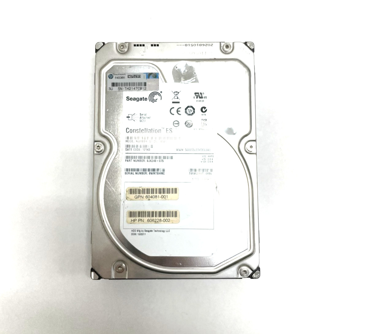 Seagate Constellation ES ST32000444SS 2TB 7200 RPM SAS 3.5" 6Gb/s Hard Drive