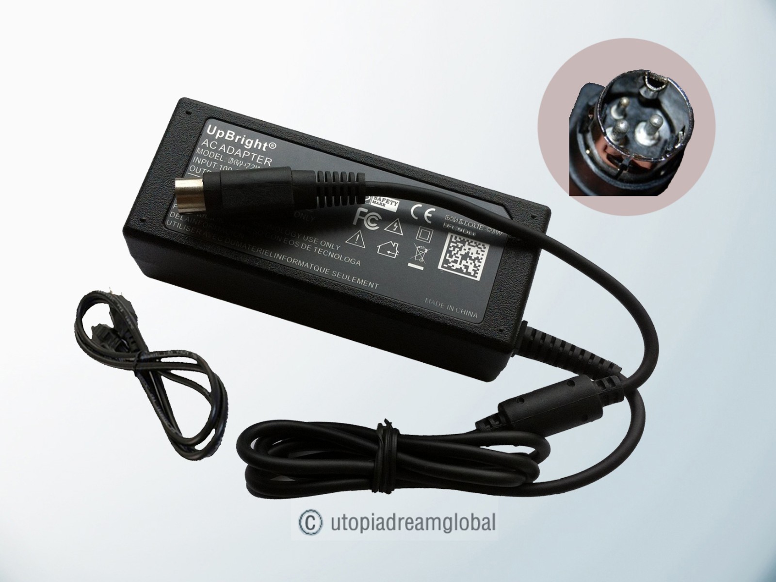 24V AC/DC Adapter For Star Micronics 30781753 PS60A-24B Printer Power Supply PSU