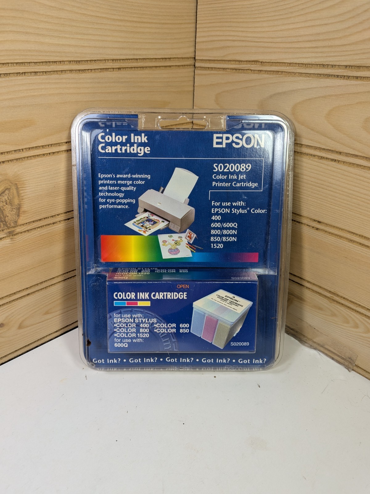 Epson S020089 Color Cartridge  Expired