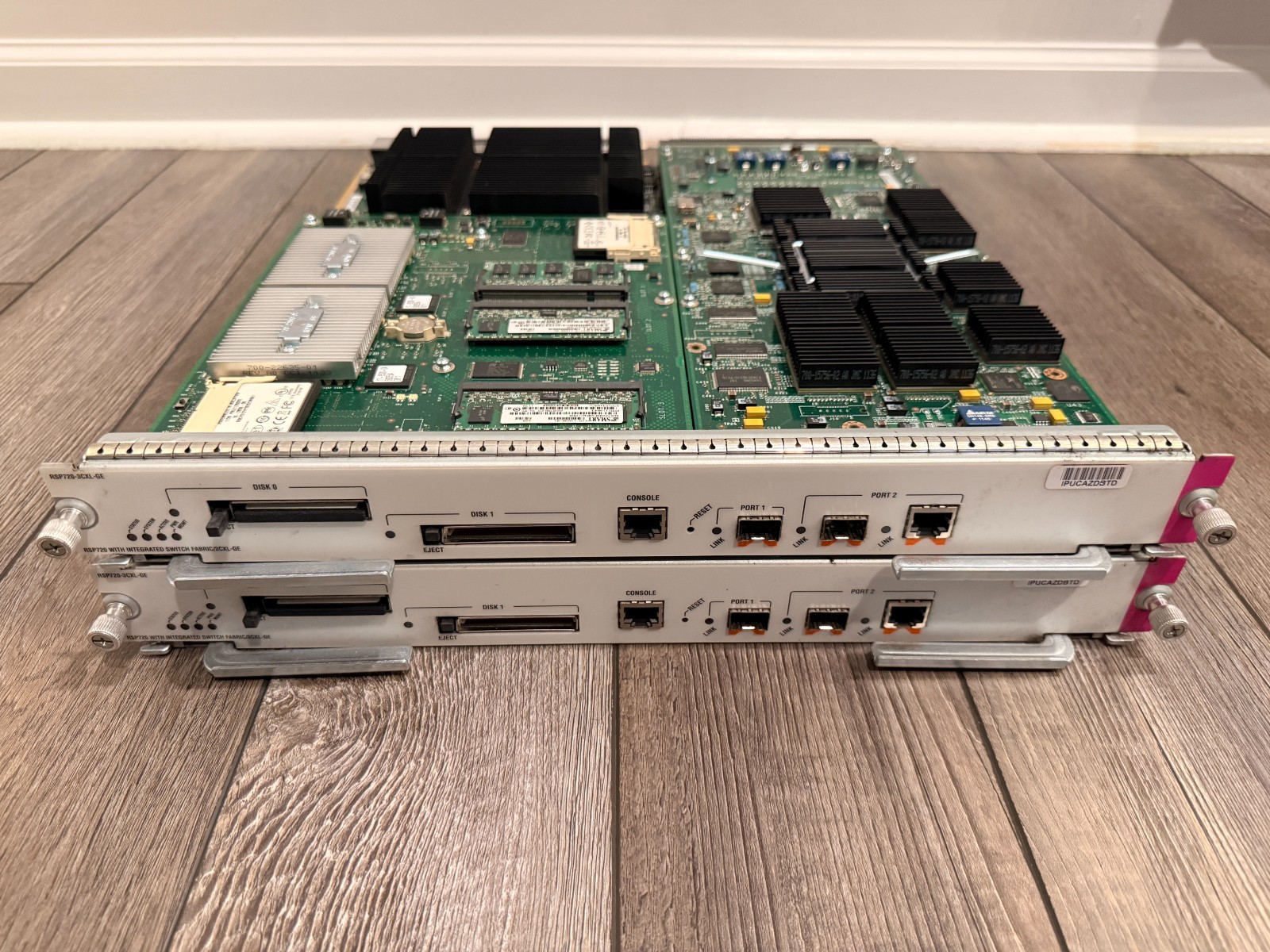 Cisco RSP720-3CXL-GE Route Switch Processor 2-Pack - Refurbished Tested