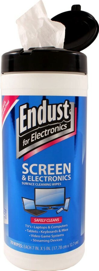 Plasma TV Screen Wipes Flat Screen Cleaner LCD Laptop Monitor Cleaning 70 Count
