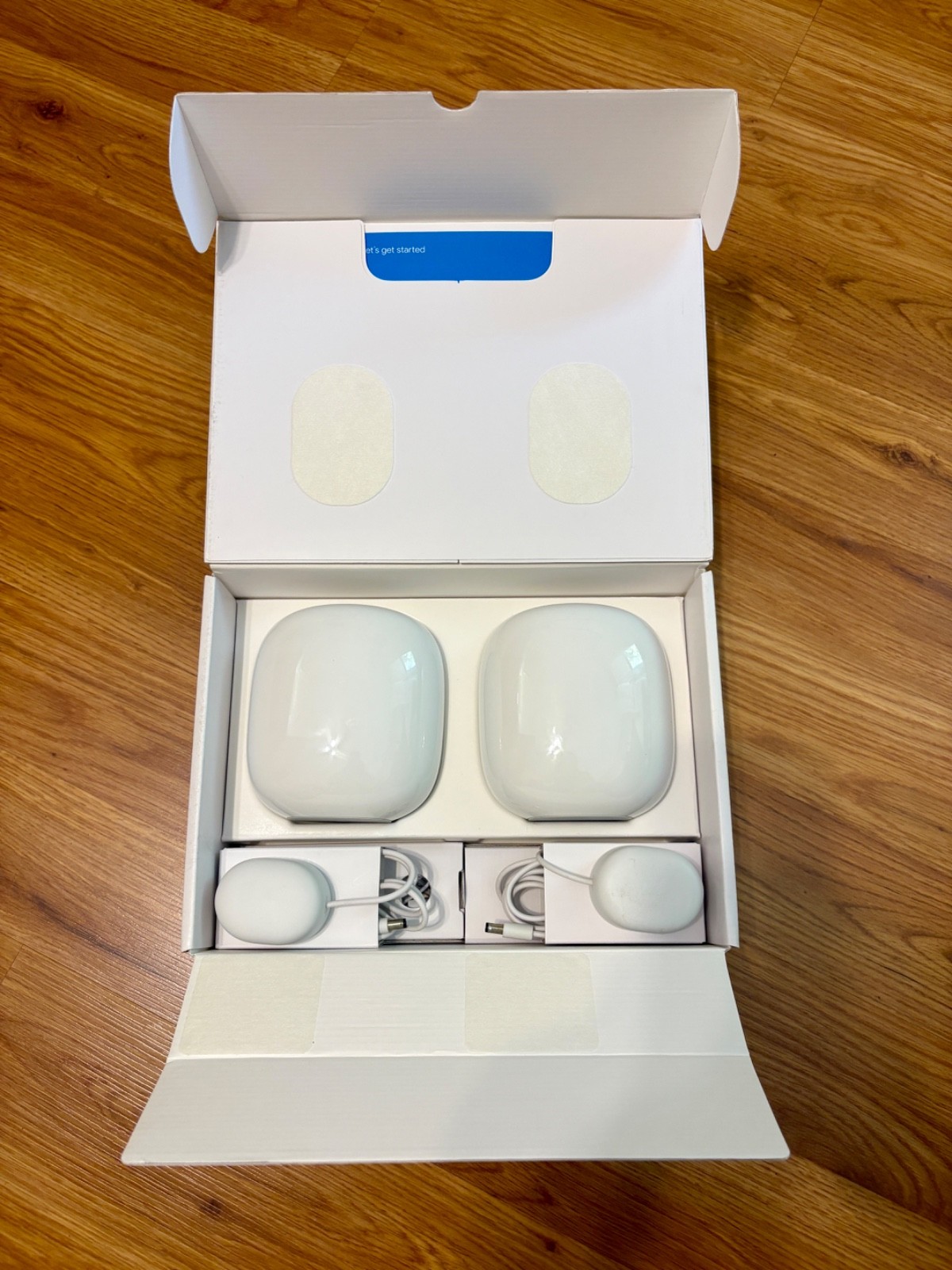 Google Nest Wifi Pro 3-Pack Wi-Fi 6E Mesh Router G6ZUC Snow – Mint