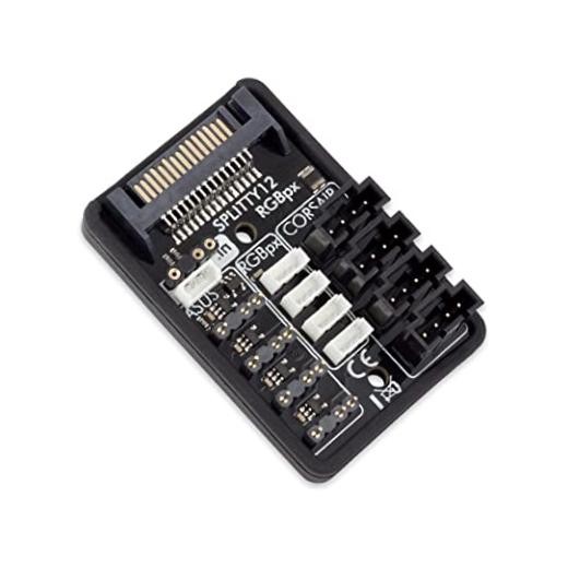 Aqua Computer Compatible with RGBpx Splitty12 Active ARGB-Hub