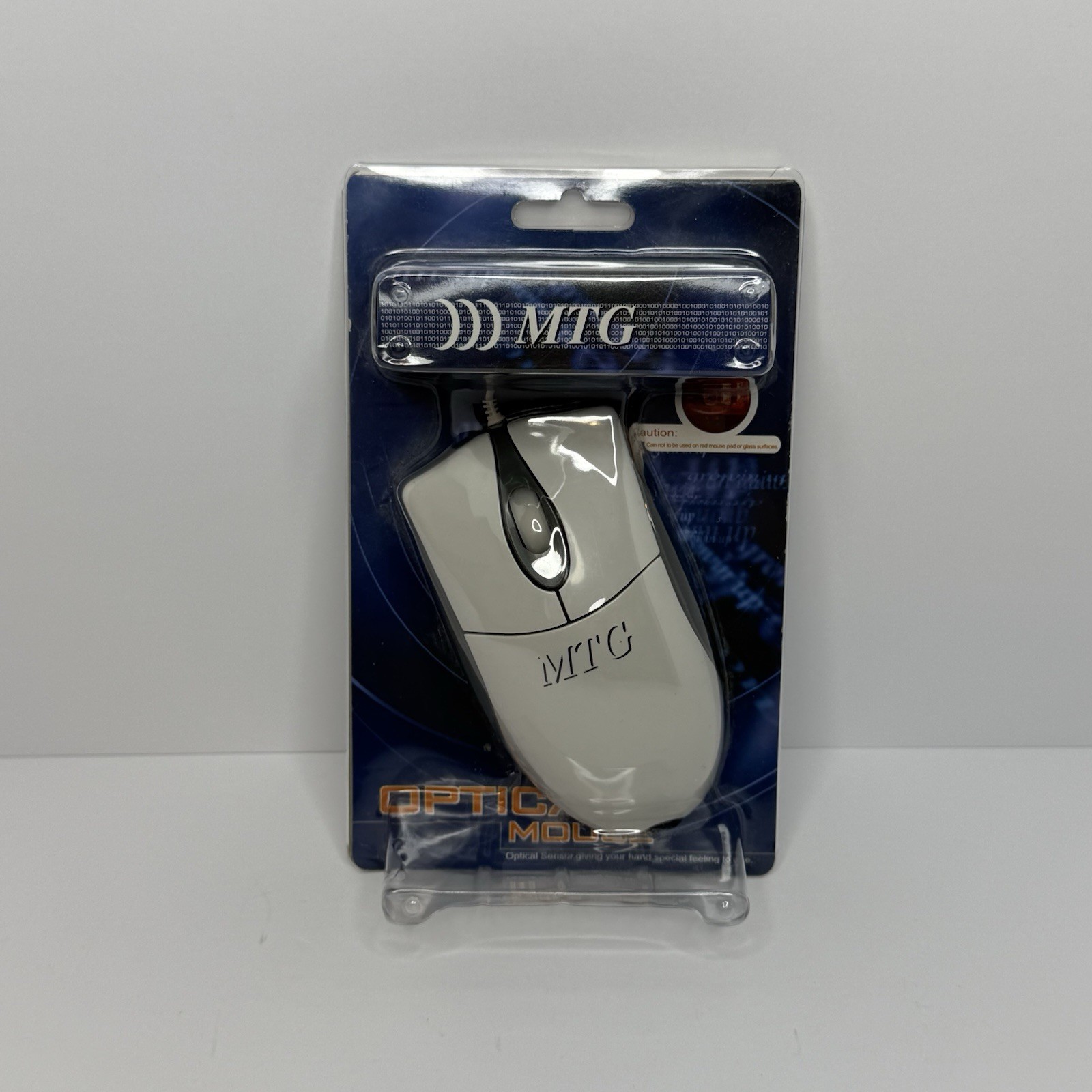 VTG MTG 3 Button Optical Mouse Model MD-333 PS/2 Plug Brand New