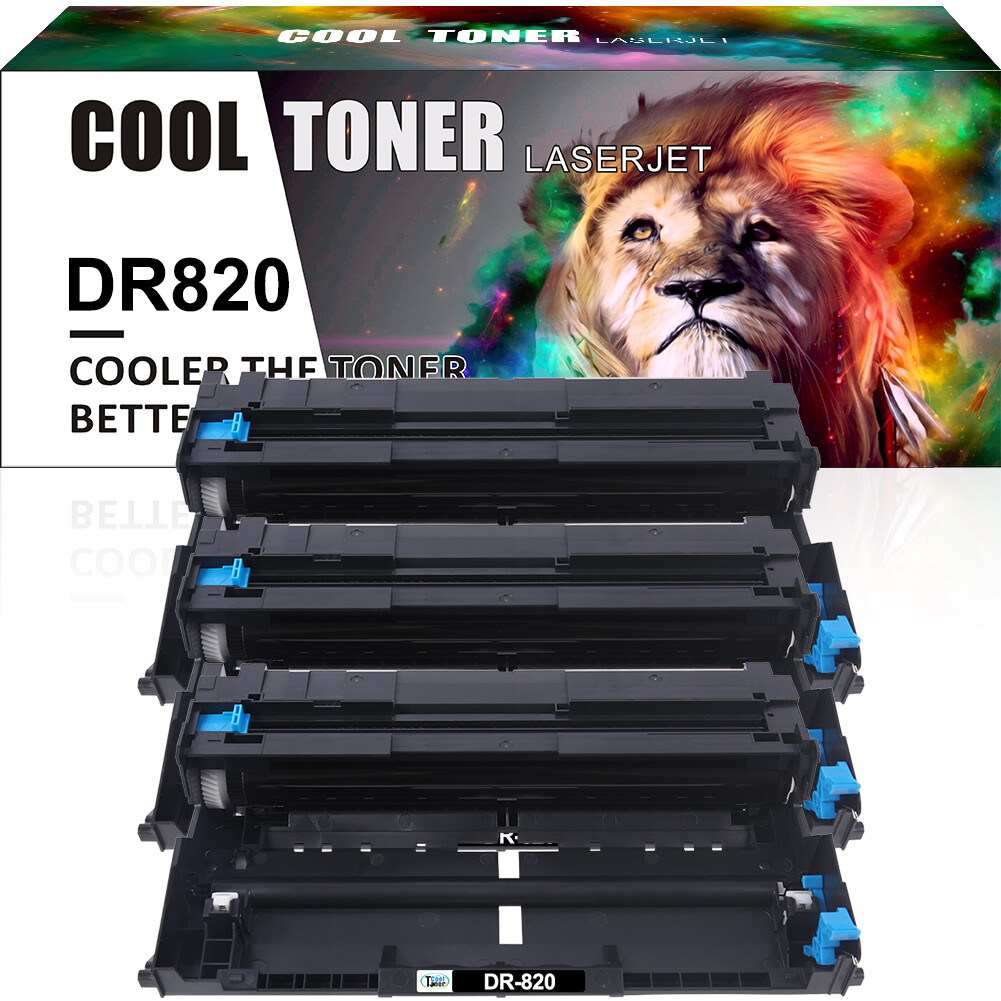 3PK DR820 Drum Unit For Brother Mfc-L6700dw Mfc-L5850dw Hl-L6200dw Mfc-L5900Dw
