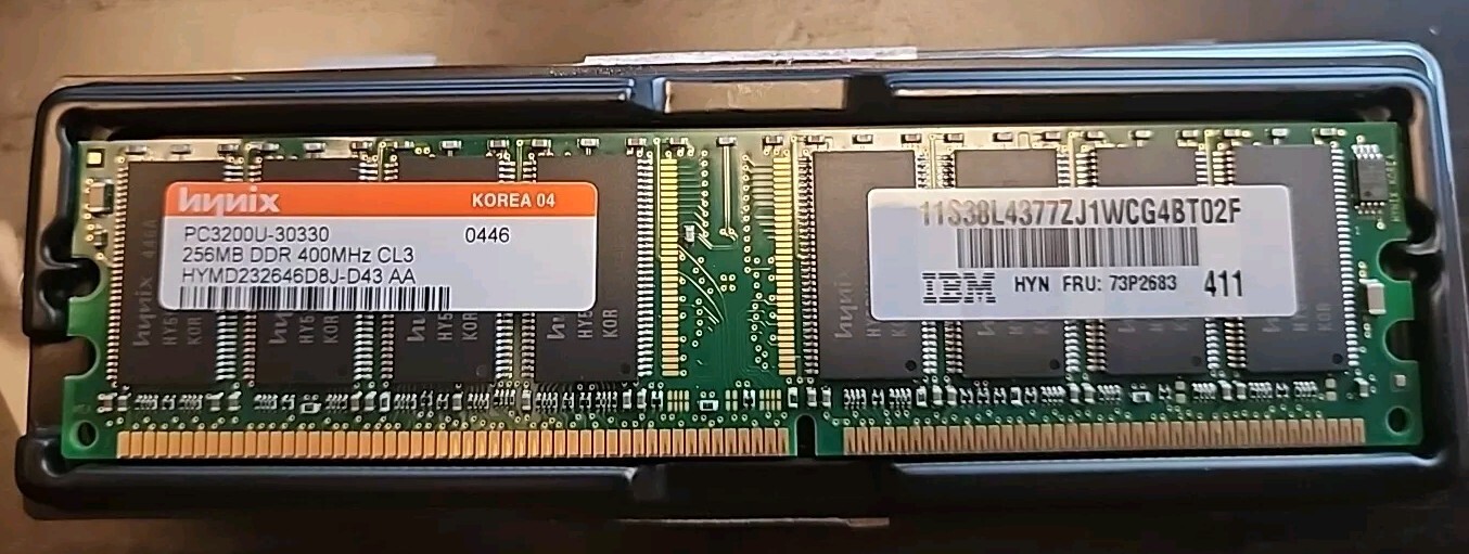 Hynix 256MB PC3200U DDR 400MHz CL3