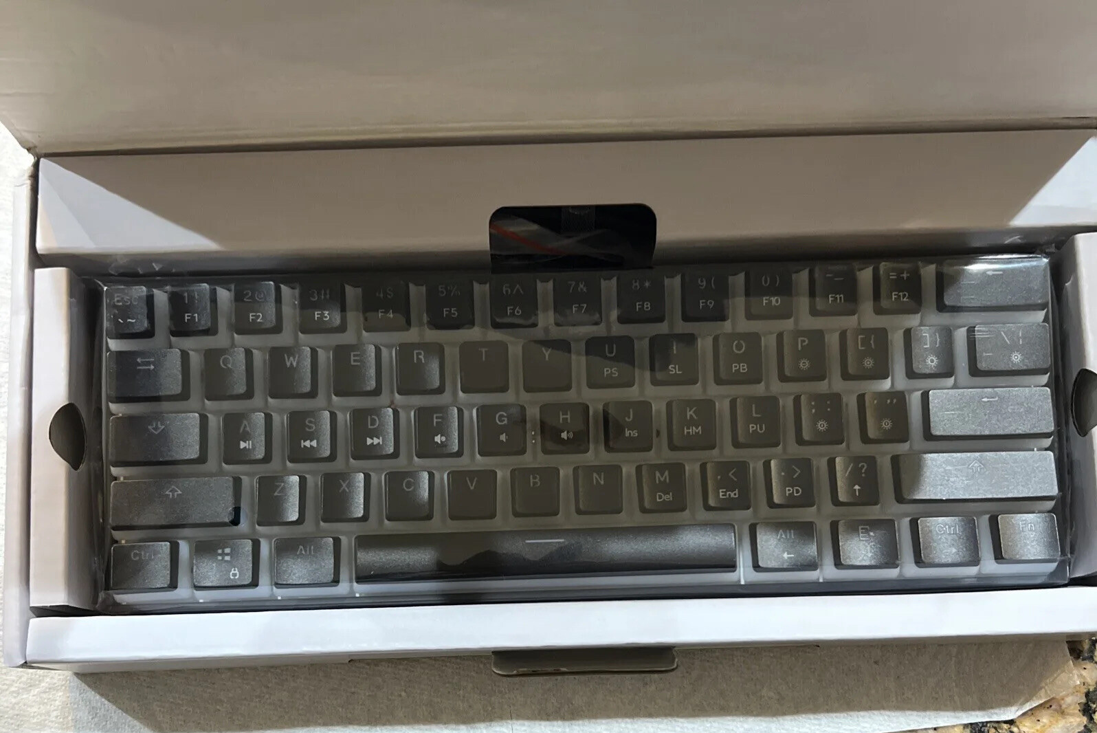 Womier Gamakay K61 60% Mechanical Gaming Keyboard, RGB Backlighting Hot Swapp...
