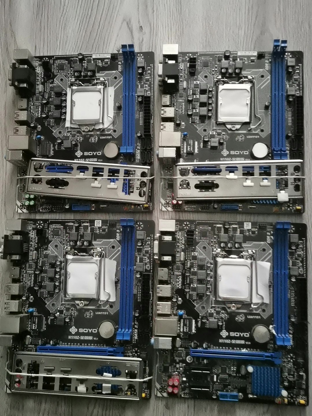 SOYO H110Z Full Solid Capacitor H110M Micro ATX Motherboard LGA1151 DDR3 HDMI