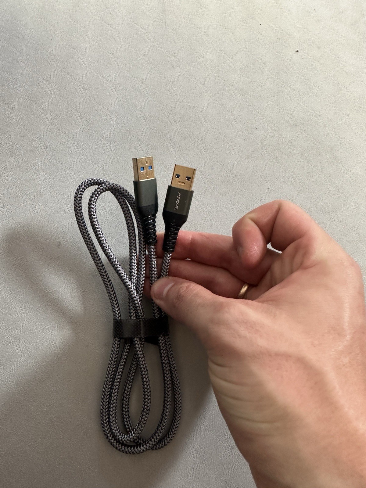 AINOPE USB-A to USB-A Cable