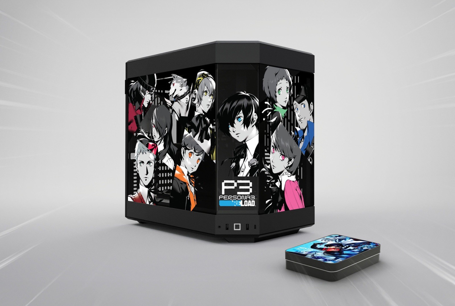 HYTE - Y60 Persona 3 Reload Edition Official Mid-Tower ATX Gaming PC Case