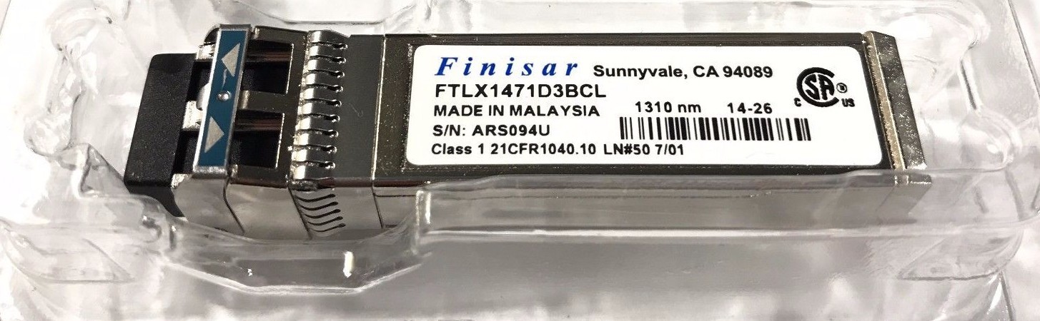 Finisar SFP-10GB-LR for Dell 407-BBOP 7002X FTLX1471D3BCL SFP-10G-LR SFP+LR 10GE