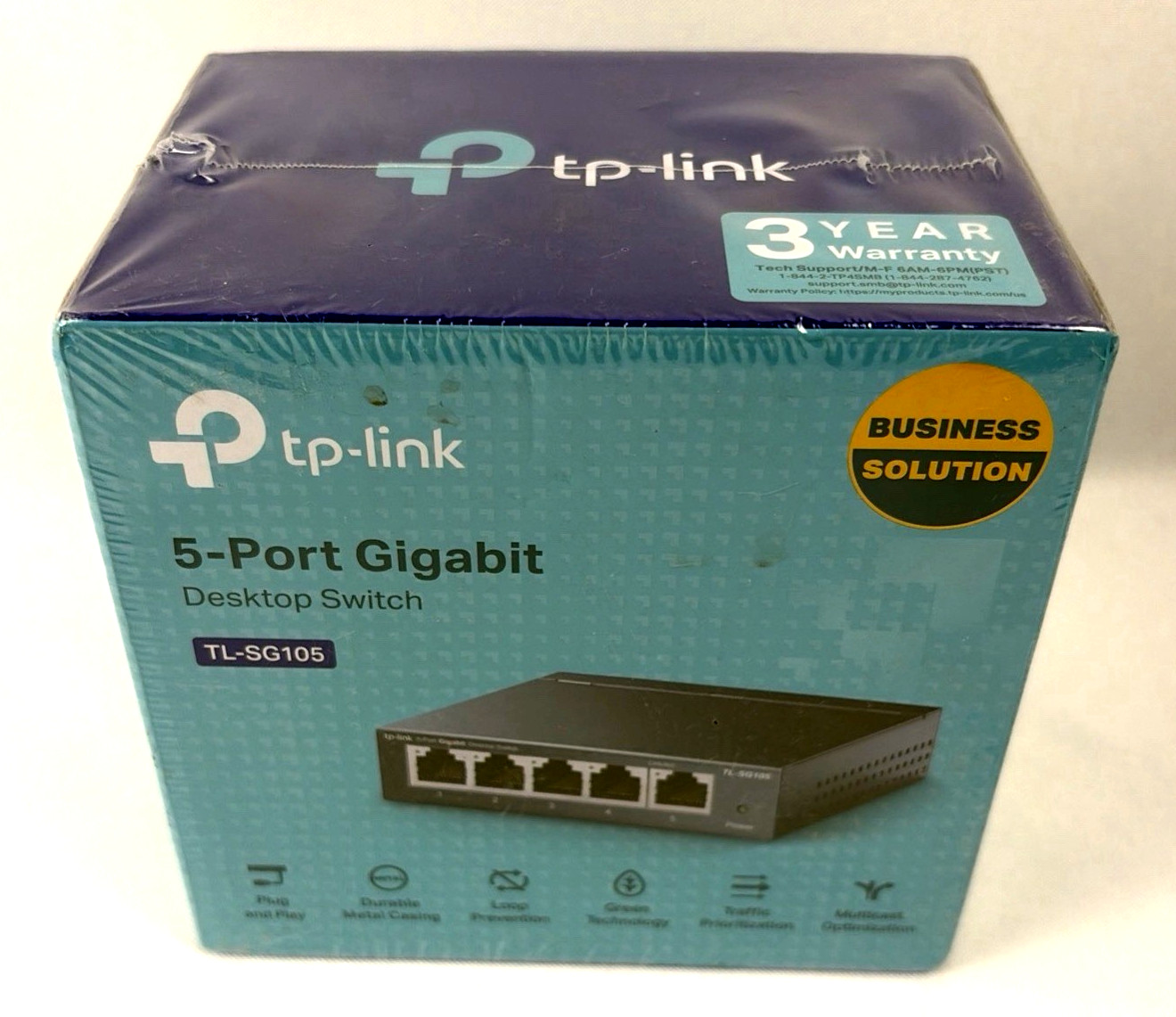 TP-LINK Technologies TP-Link (TL-SG105) 4-Ports External Switch