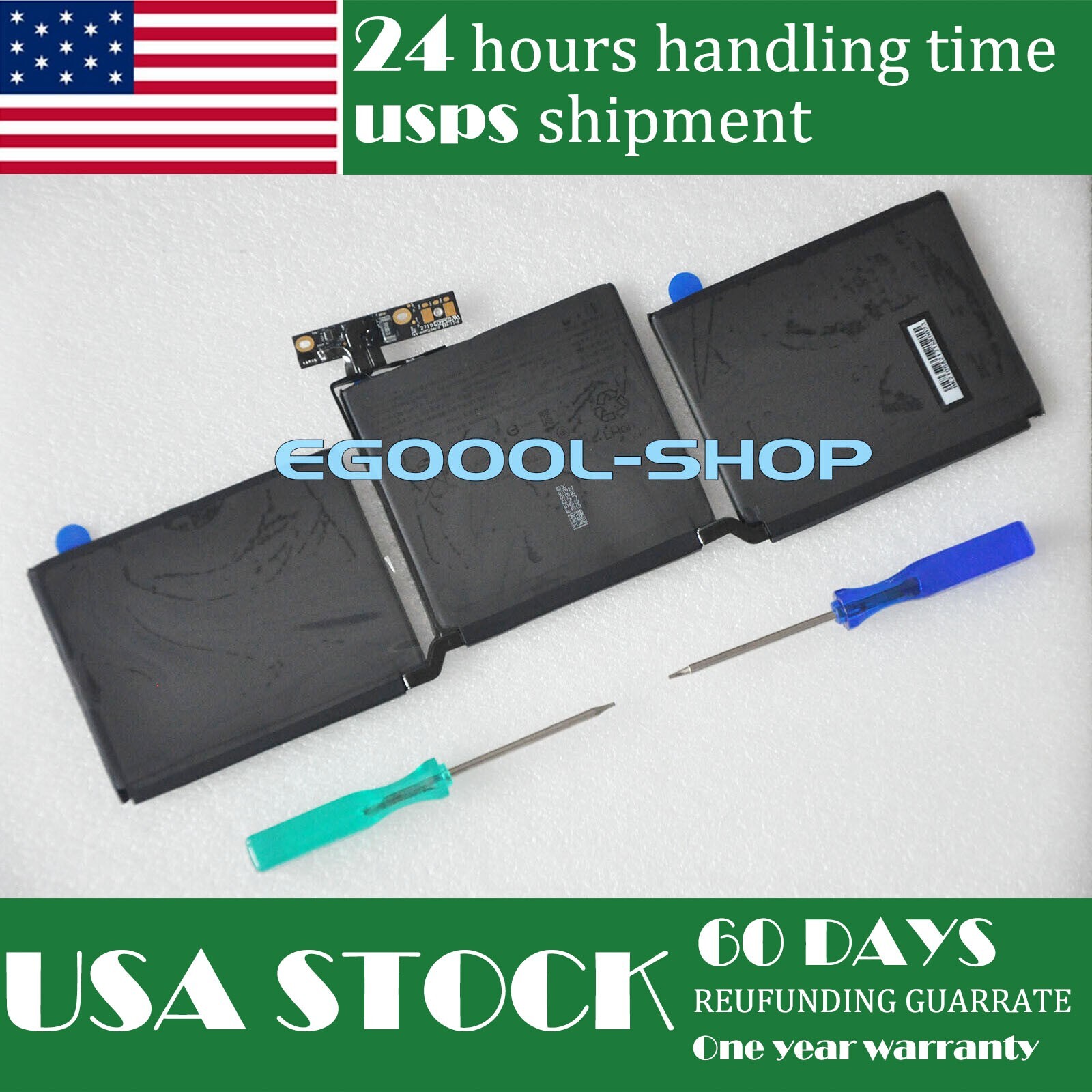 new Genuine A2171 Battery for apple MacBook Pro 13"A2159 A2289 A2338(M1, 2020)