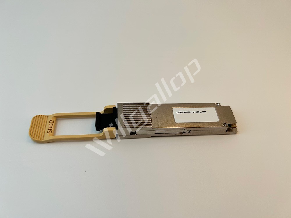 New QSFP56 200Gb/s SR4 Multi‑Mode 100m MMF Optical Transceiver Module