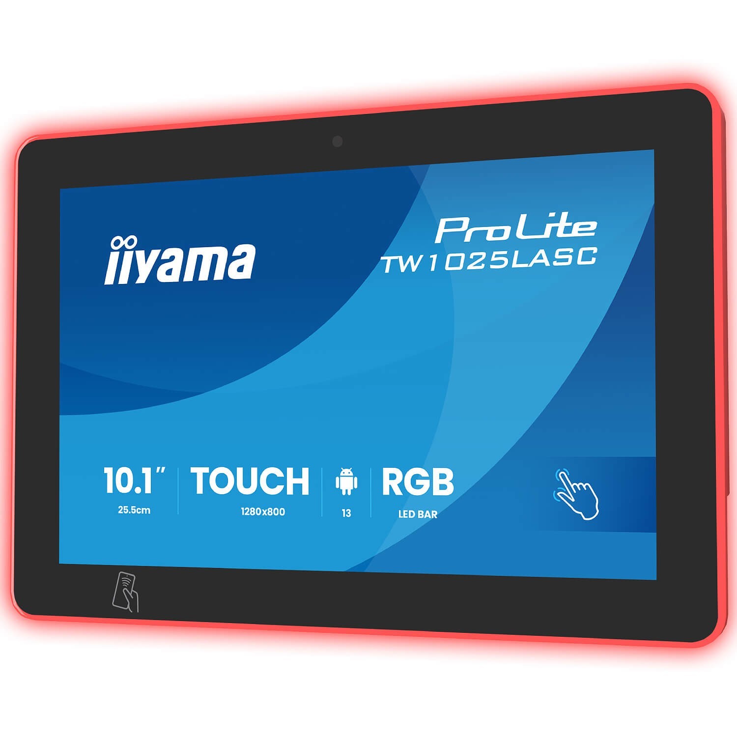 iiyama ProLite 10.1 PCAP 10pt Touch Android 13 Panel PC PoE TW1025LASC-B3PNR
