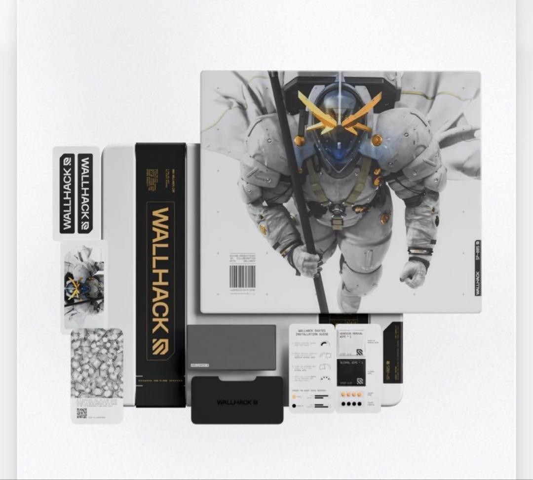 WALLHACK SP-005 KJP Ludens-10 Glass Mouse Pad Limited 2000 Japan