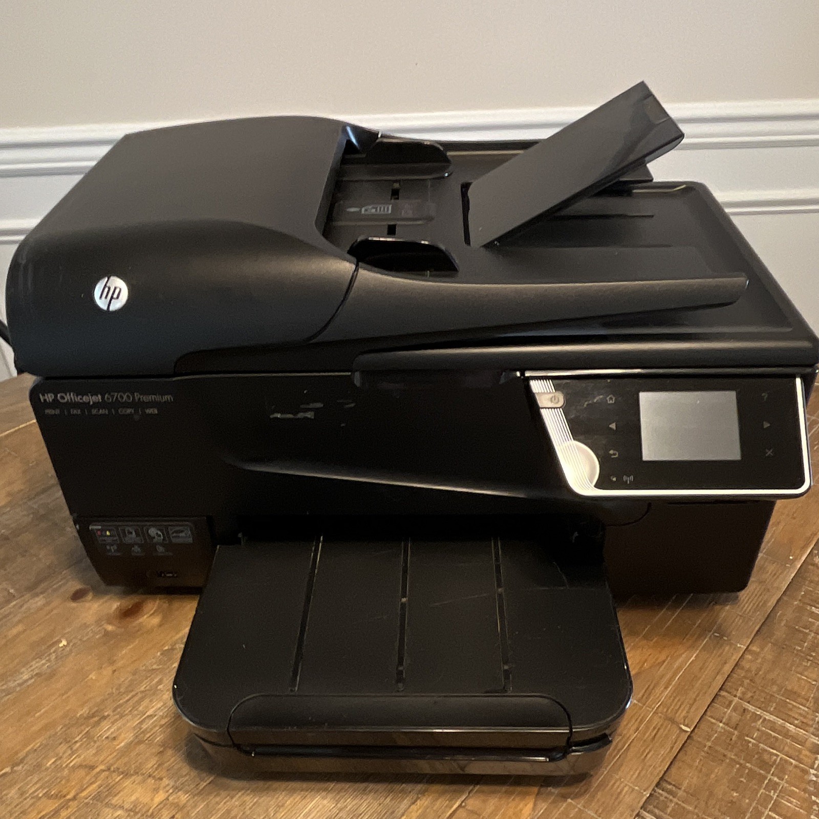 HP OfficeJet 6700 Premium Color Inkjet Wireless All-In-One Printer -Needs Ink