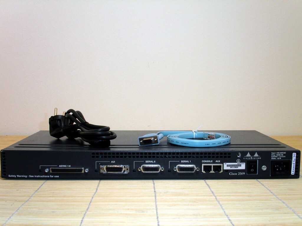 CISCO2509-ET Router Access Server, Operating Temperature -20 to 63°C