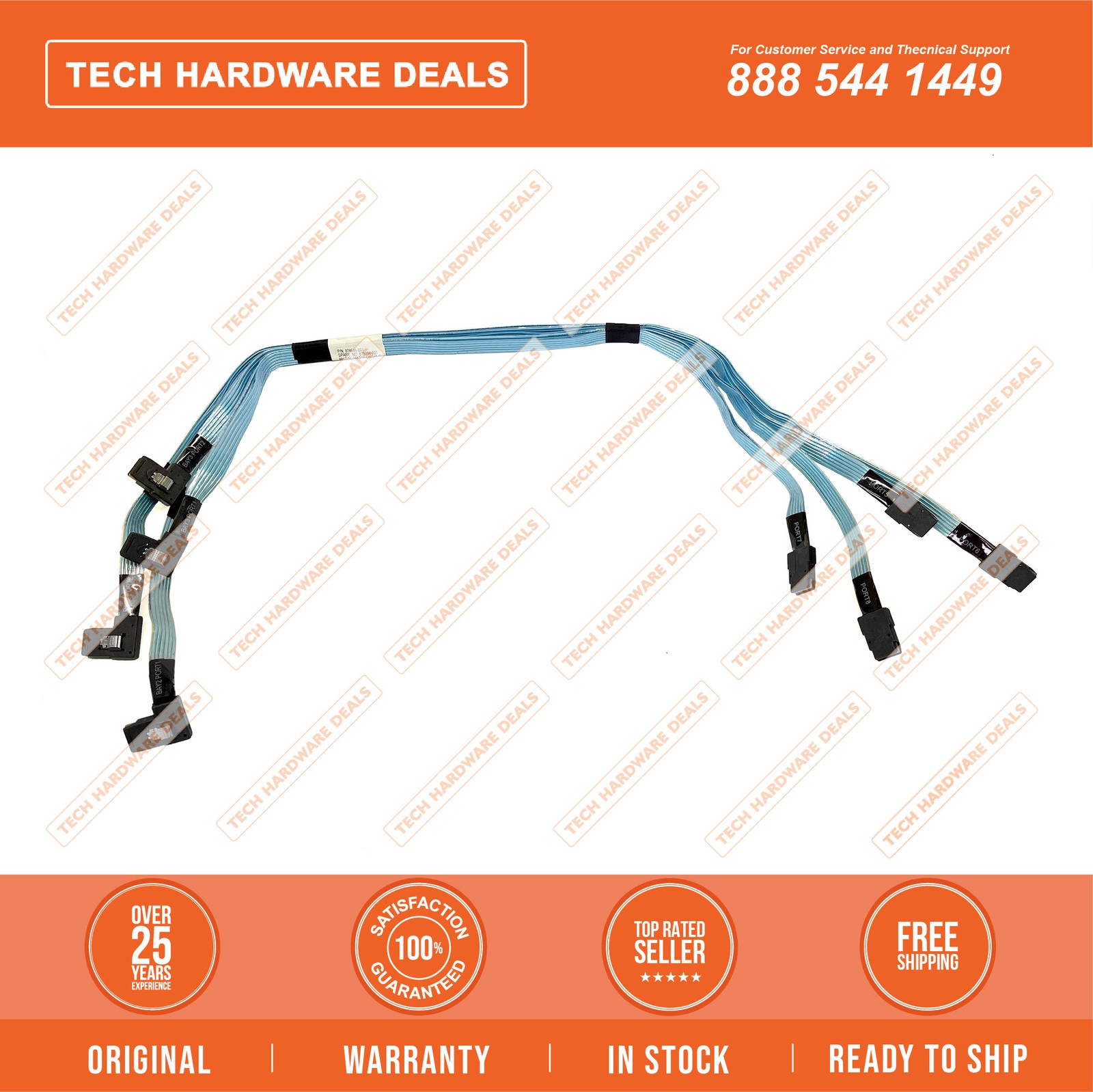 874686-001    HPE G10 Bay 2/3 SAS cable