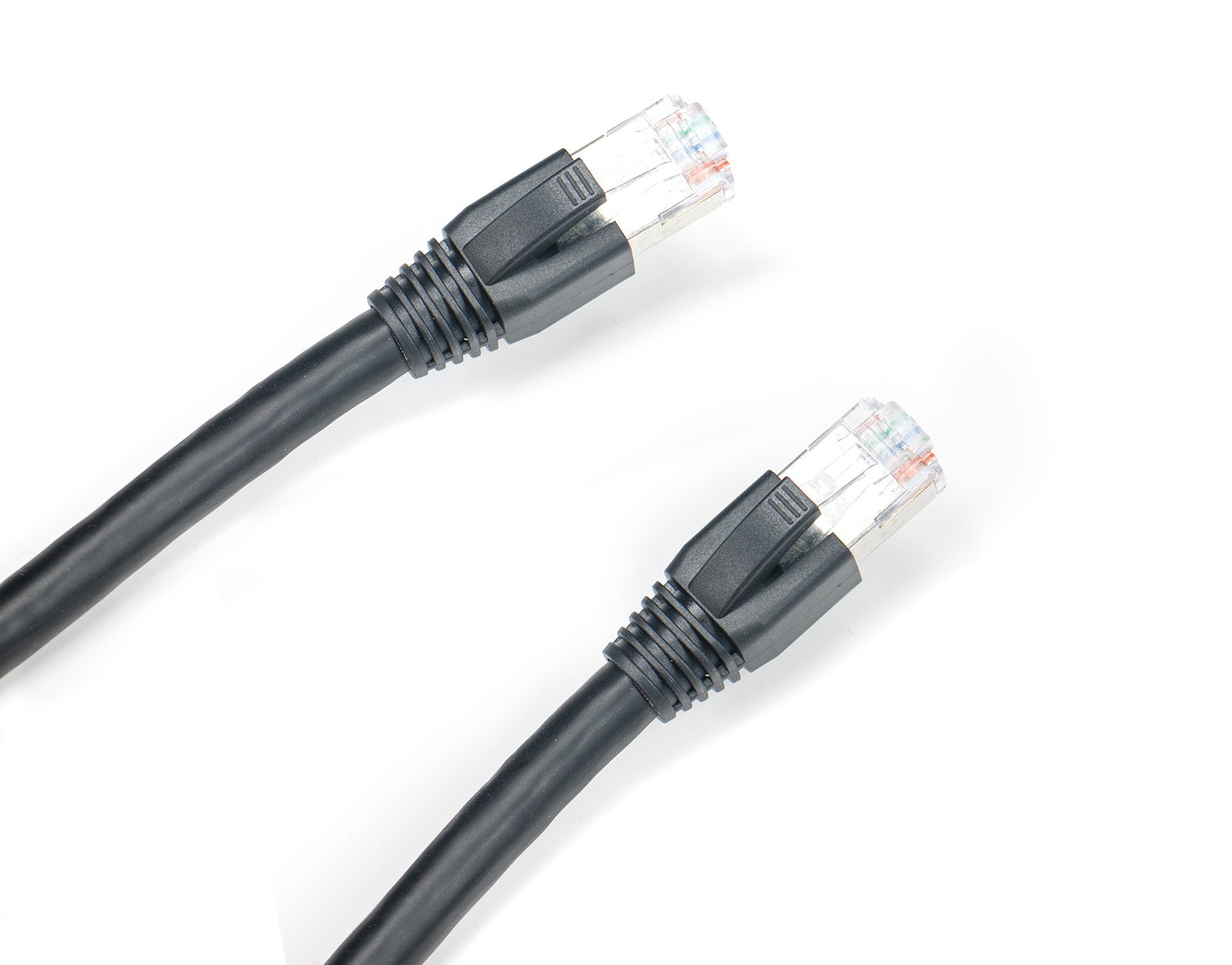 100 ft PRO CAT5E Tactical Shielded Ethernet Cable Snake with Booted RJ45