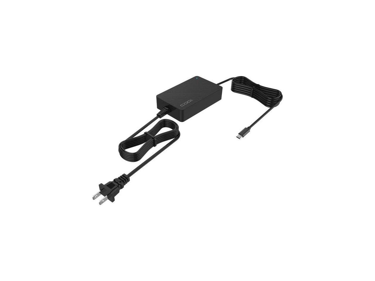 CODi 90W USB-C Universal AC Power Adapter brown