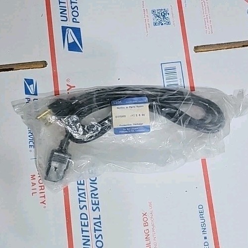 IBM PC POWER CORD 6185888 VINTAGE PC NEW OLD STOCK 