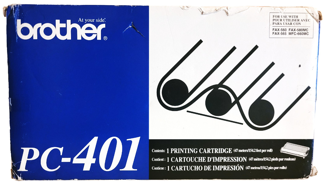 Brother PC 401 Printing Cartridge New with Open Box