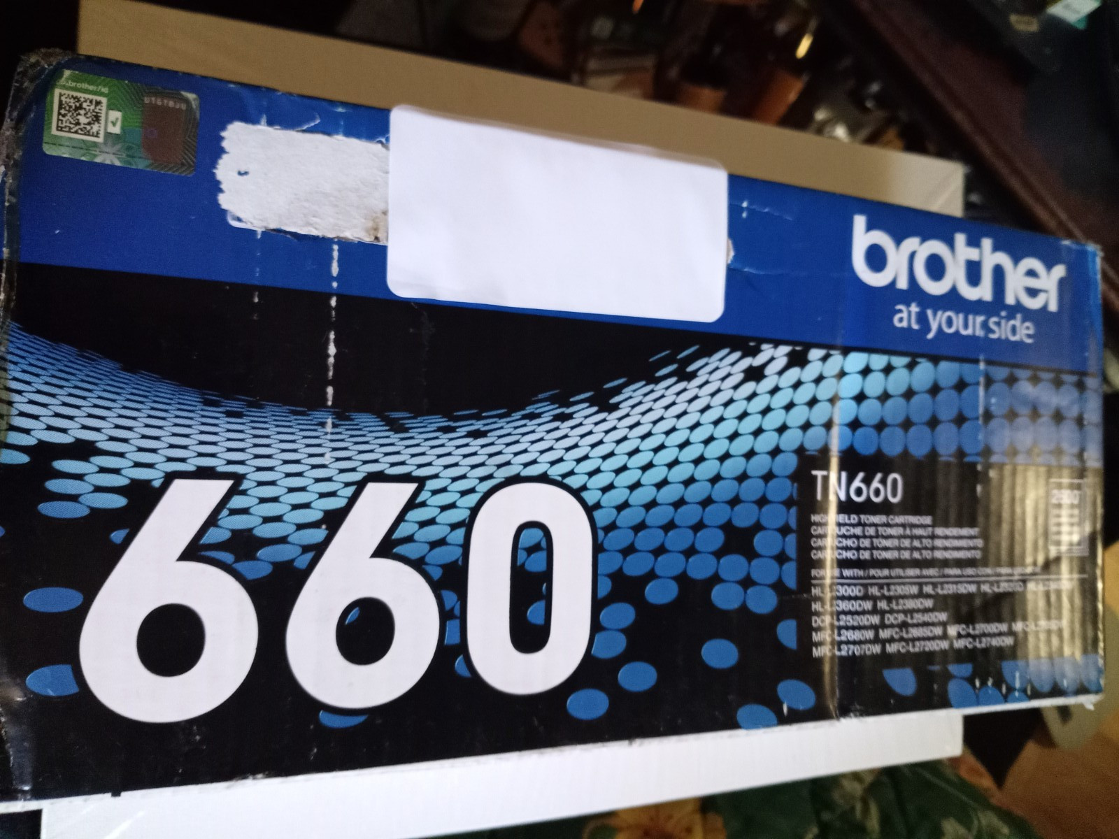 Brother TN660 High Yield Toner Cartridge NEW GENUINE
