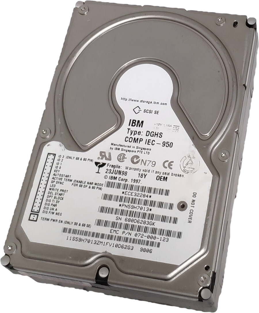 Ibm Dghs Comp Iec-950 P/N: 59h7013 18 Gb