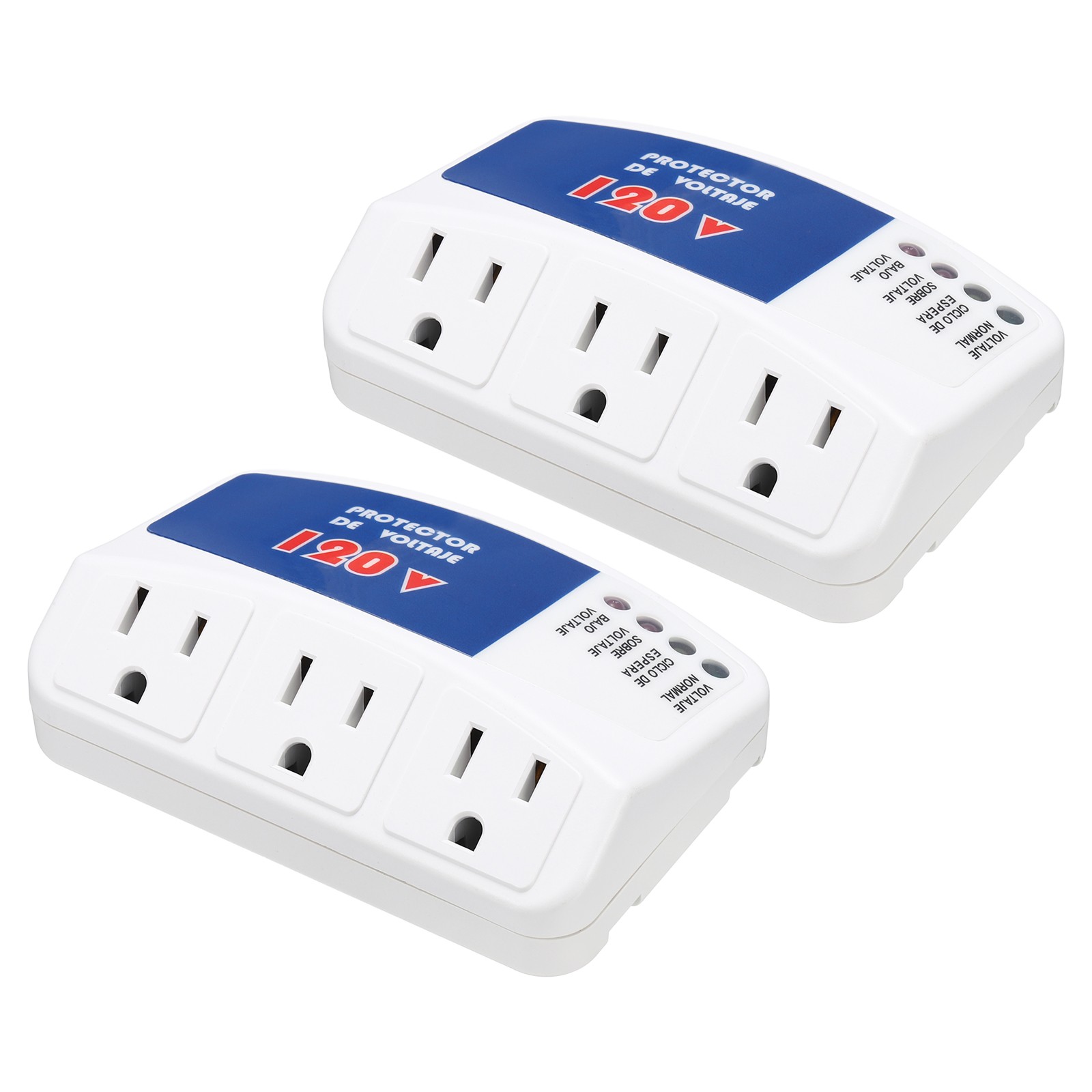 Protector Home Appliance 1800W 120V 15A 2 Pcs 3-Min 3 Outlet Delay