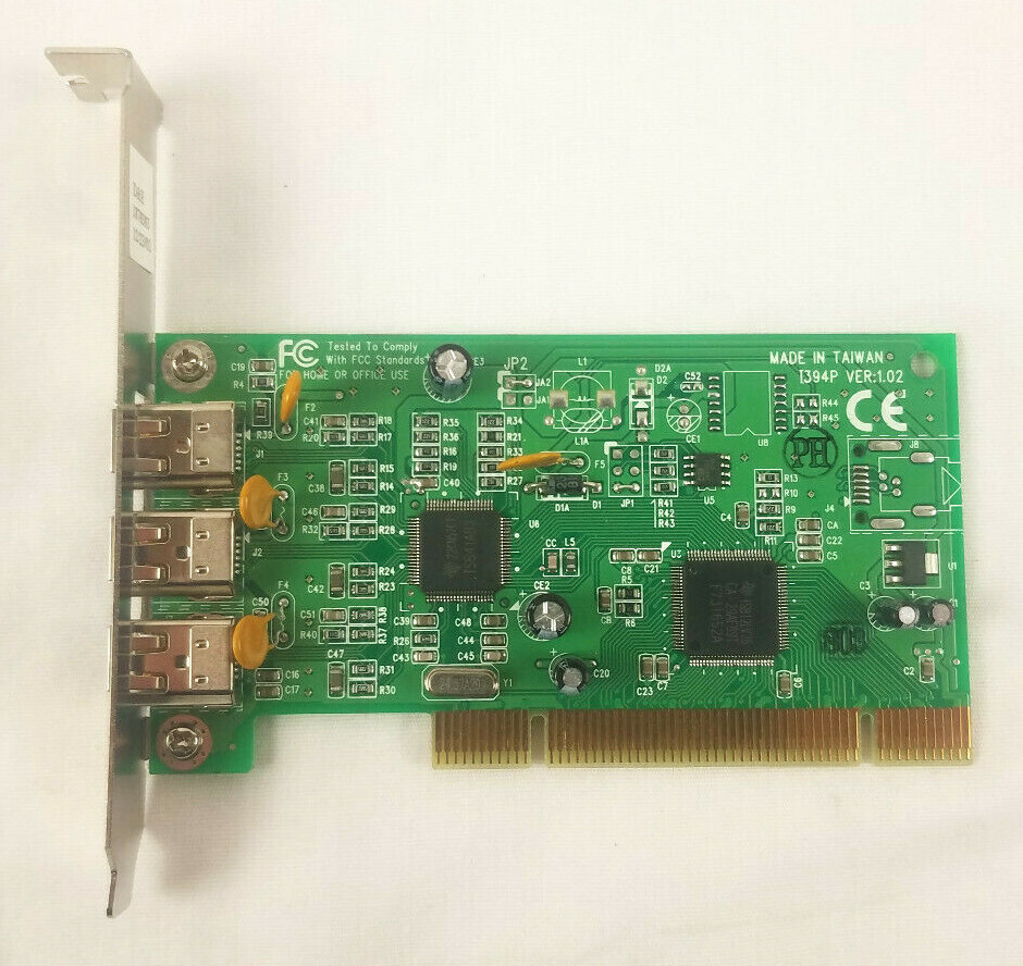 Adaptec FireConnect 3-Port Firewire PCI Universal Host Adapter AFW-4300A LP
