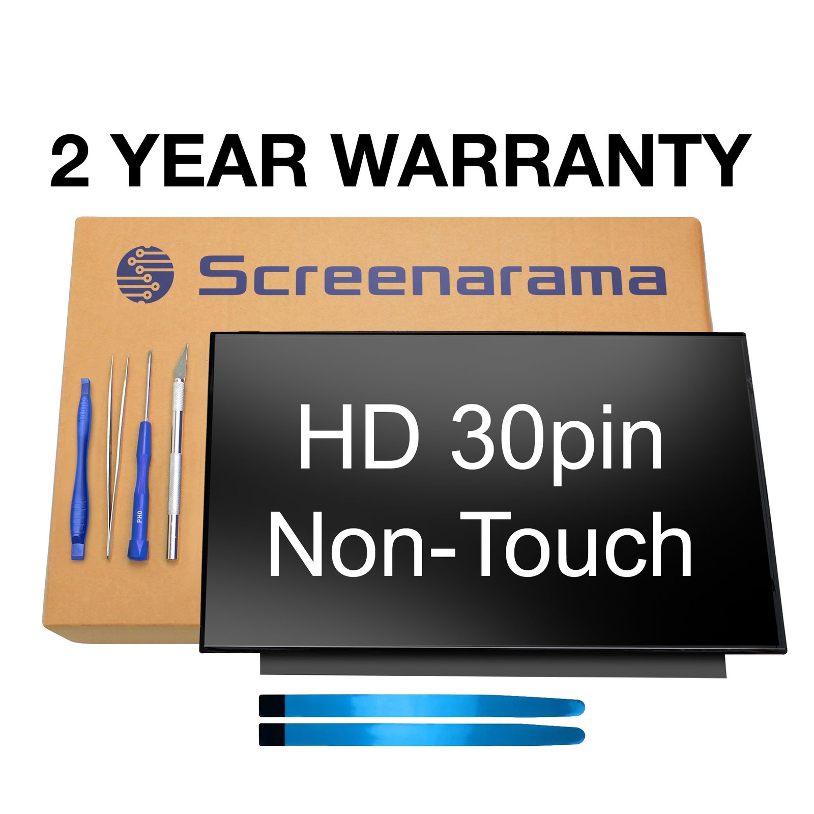 HP pn M02093-J92 M02093-392 HD Matte LCD Screen + Tools SCREENARAMA *FAST