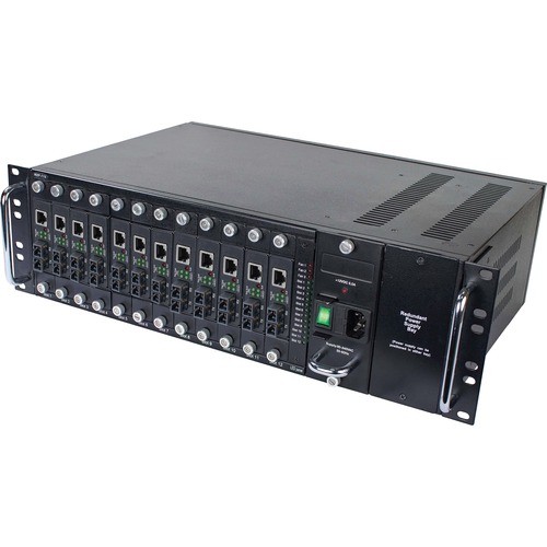 Tripp Lite by Eaton 12-Slot Media Converter Chassis for Select N784-H and N785-H