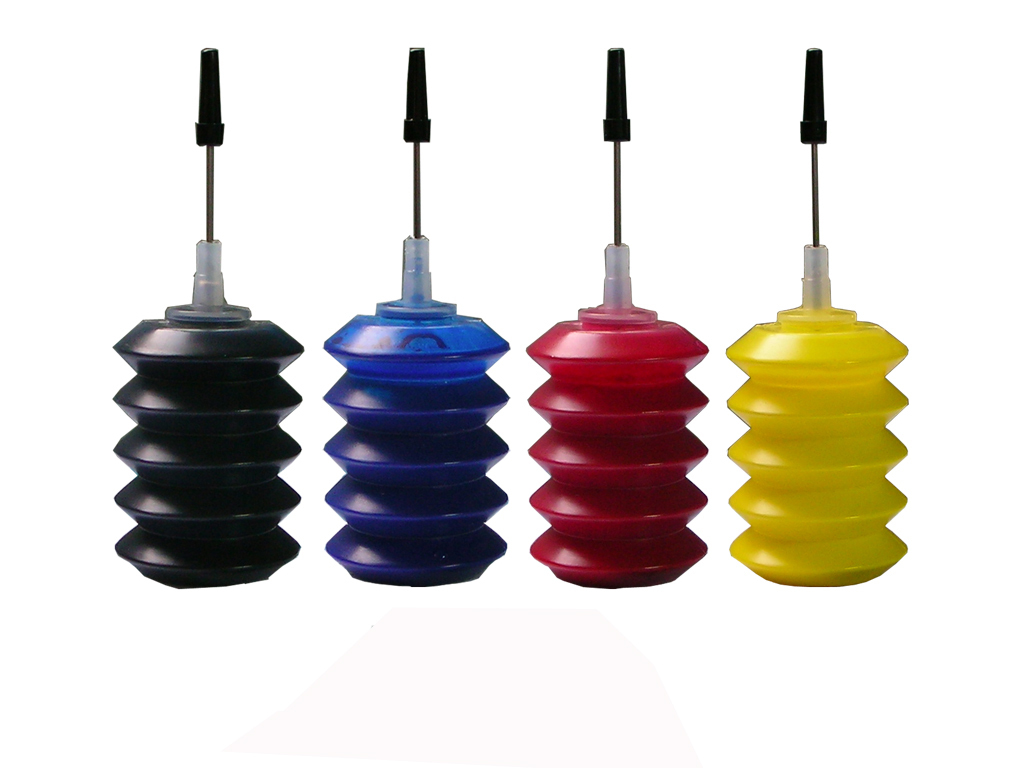 4x30ml Compatible Pigment Ink refill Cartridge 220 T220 WF-2630 WF-2650 WF-2660