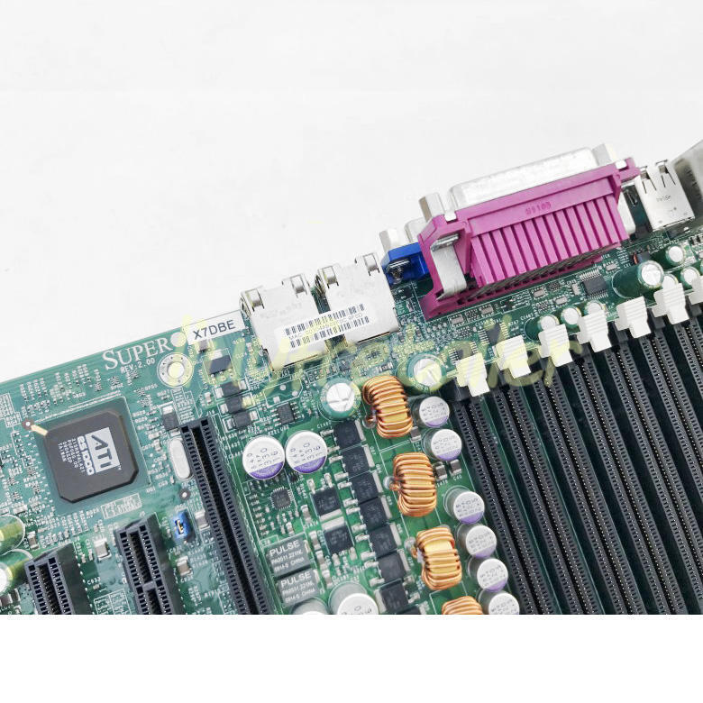 1PC Used Super X7DBE Rev:2.00 server motherboard