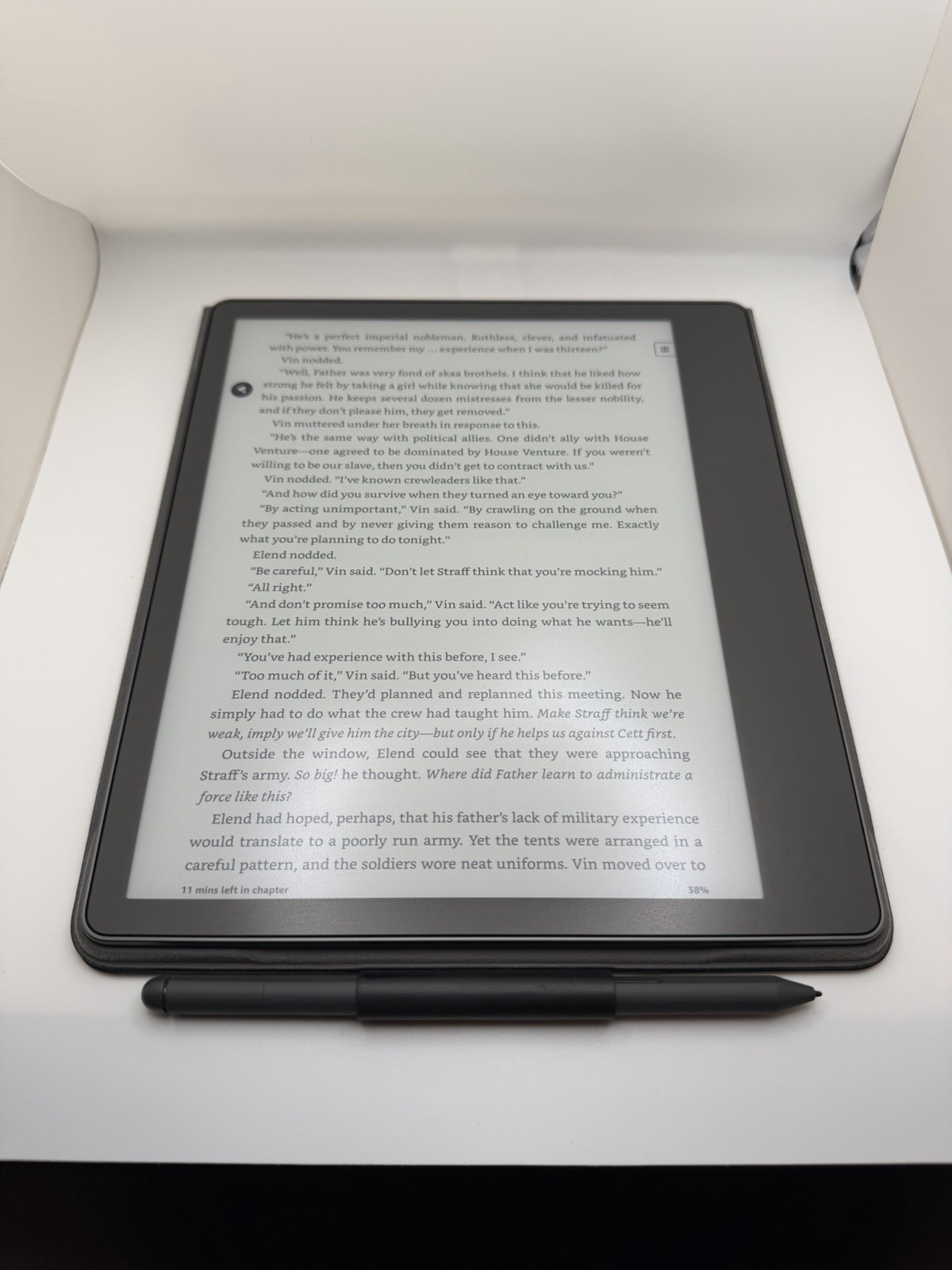 Amazon Kindle Scribe 1st Gen 16GB Bundle Premium Pen Folio Case 10.2"