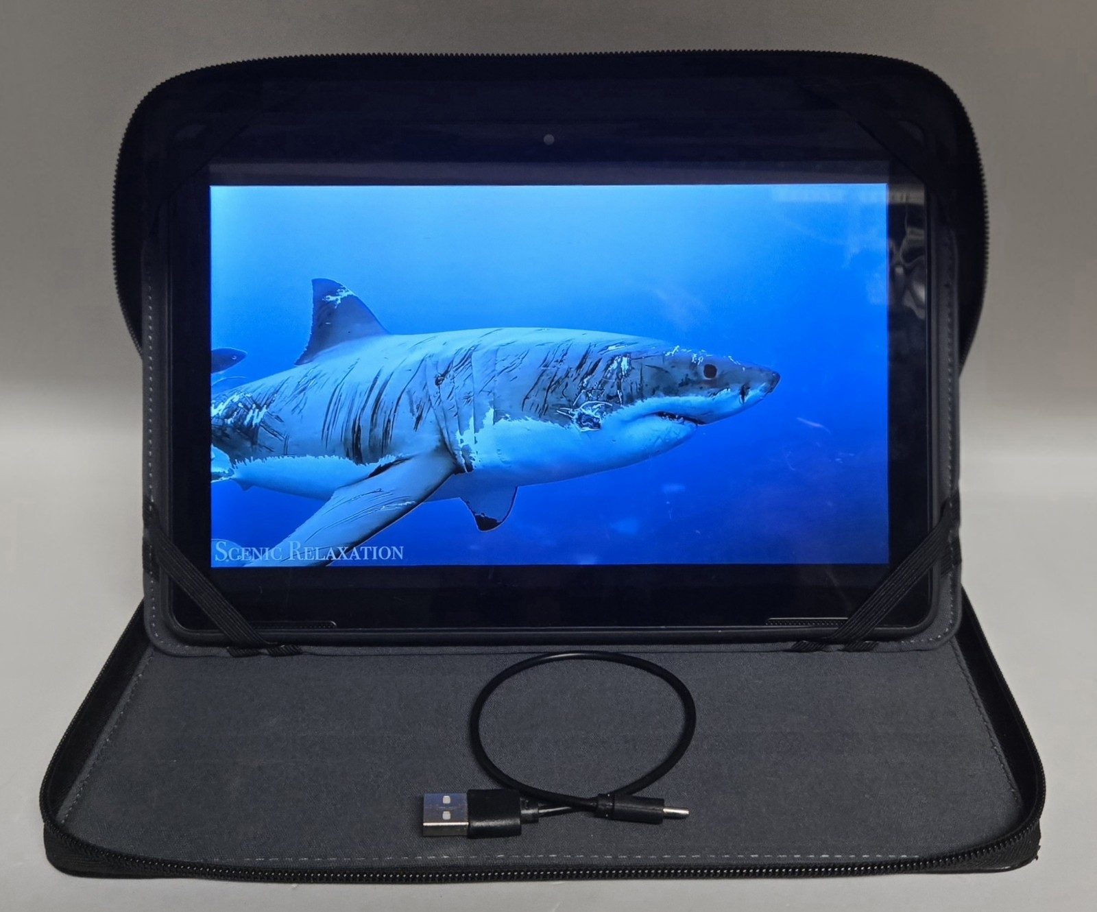 onn. 10.1" Tablet 32GB 2GB RAM Wi-Fi Android 11 Navy Blue Quad-Core 100011886
