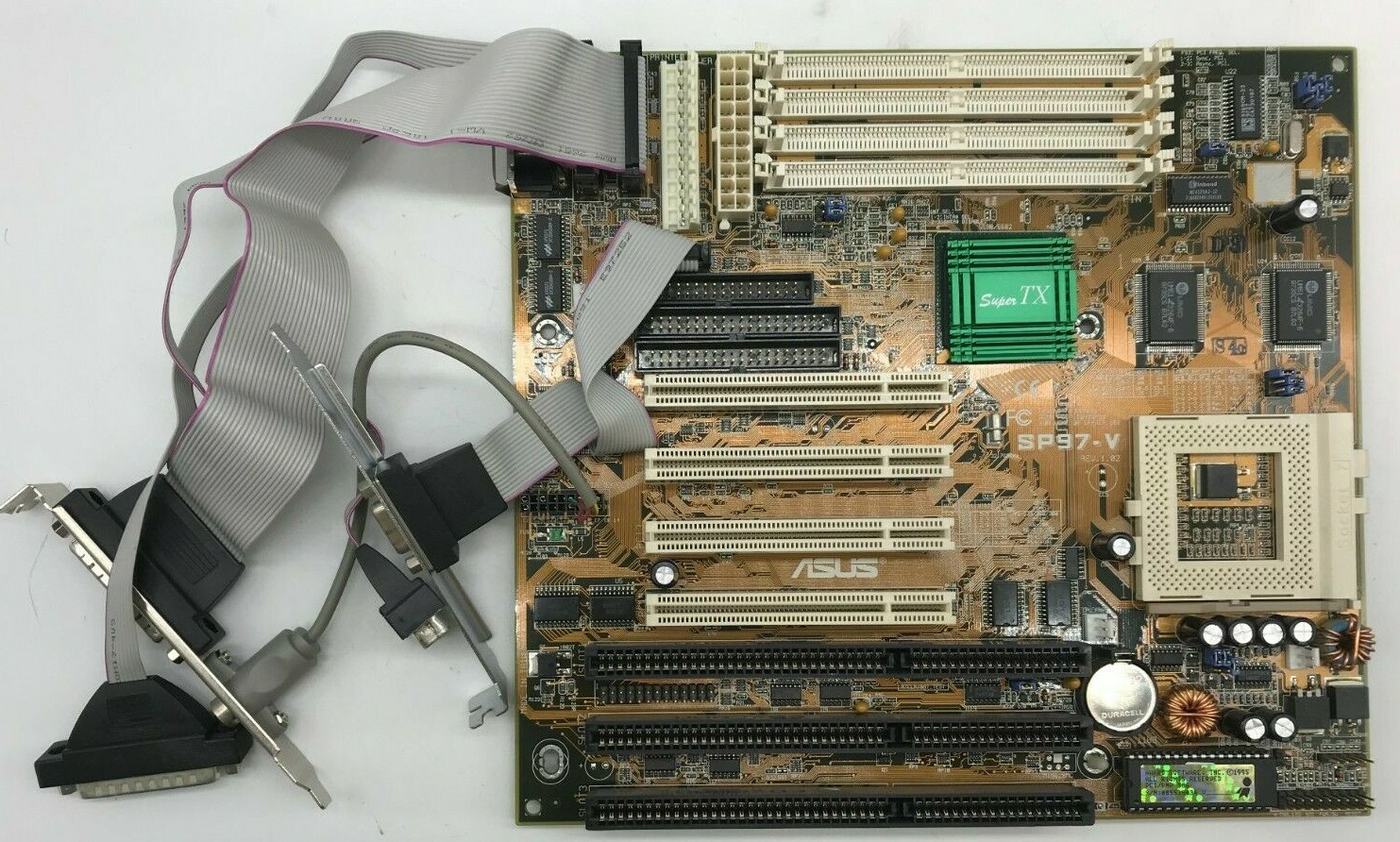 ASUS SP97-V REV:1.02 - Edo Slot - Baby AT - Socket 7 - No I/O Shield#M1966