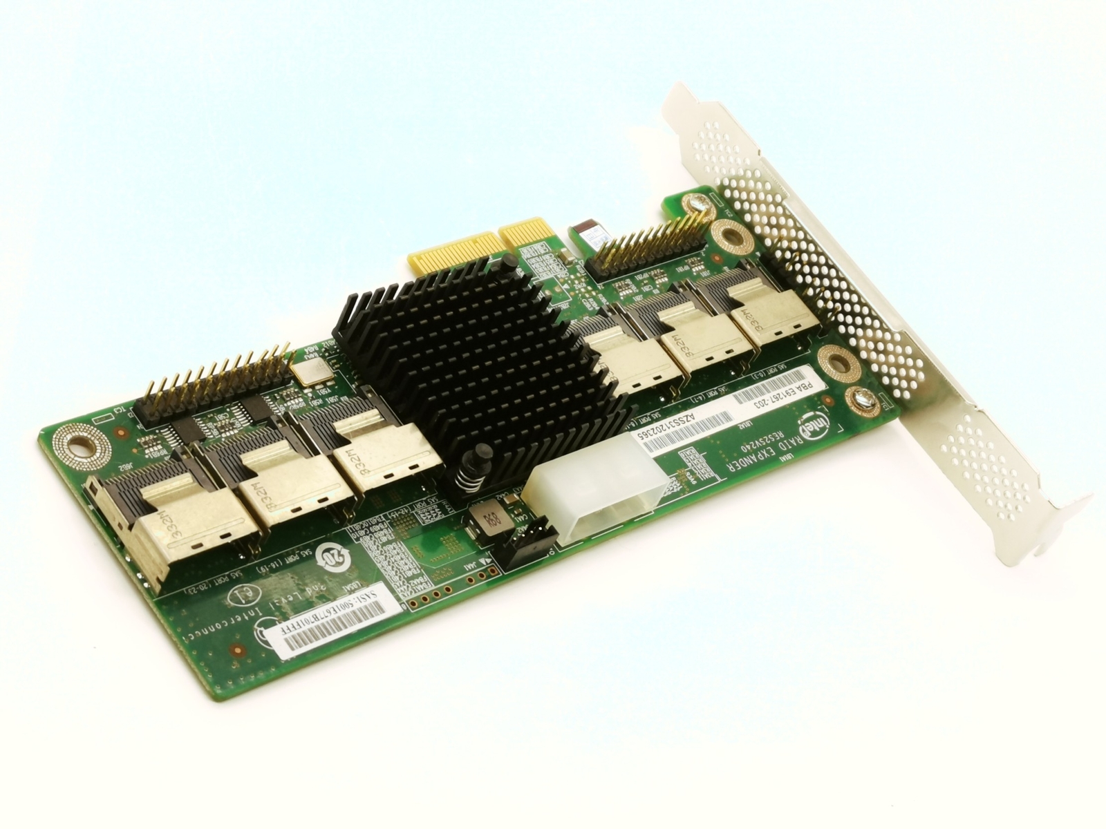 Intel Expander for HDD SSD RES2SV240 PCIe x8 6G SAS S-ATA 24 Port E91267-203-