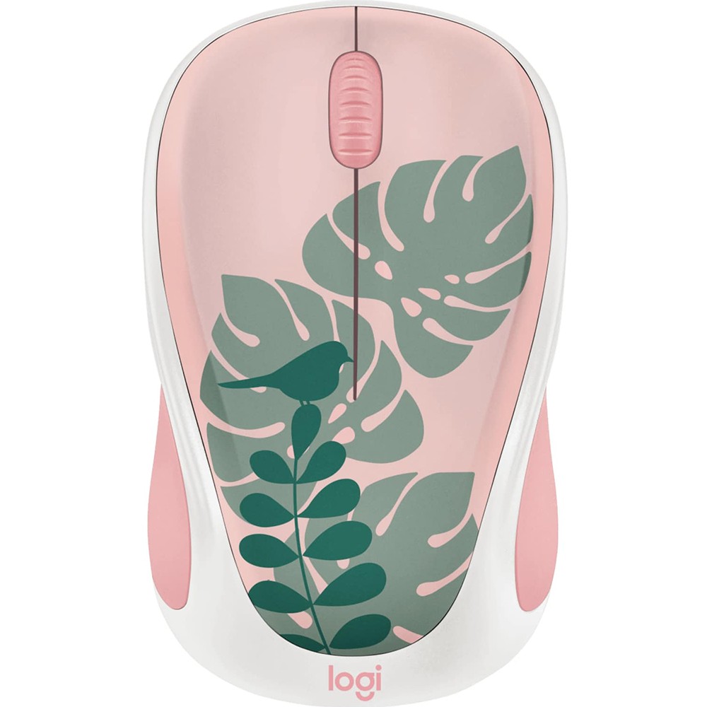 Logitech Core Design Collection Limited Edition Wireless Mouse in Chirpy Bird -