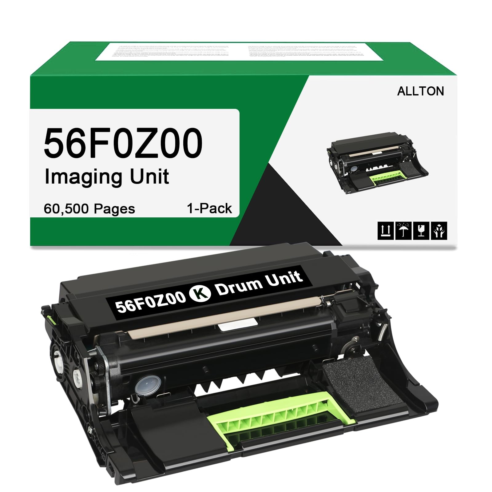 56F0Z00 Drum Unit Replacement for Lexmark MS321dn MS421dn MS521dn MS621dn