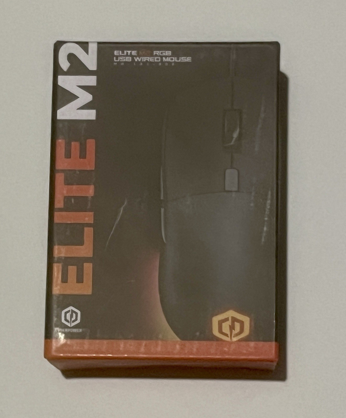 CyberPower PC Elite M2 Wired Gaming Mouse Black, RGB, 6-Color with 6 Buttons