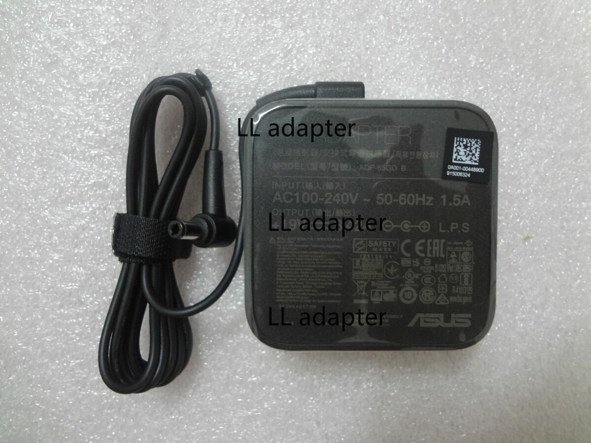 Genuine Original ASUS 65W 19V3.42A ADP-65GD B AC adapter PA-1650-48 5.5*2.5mm