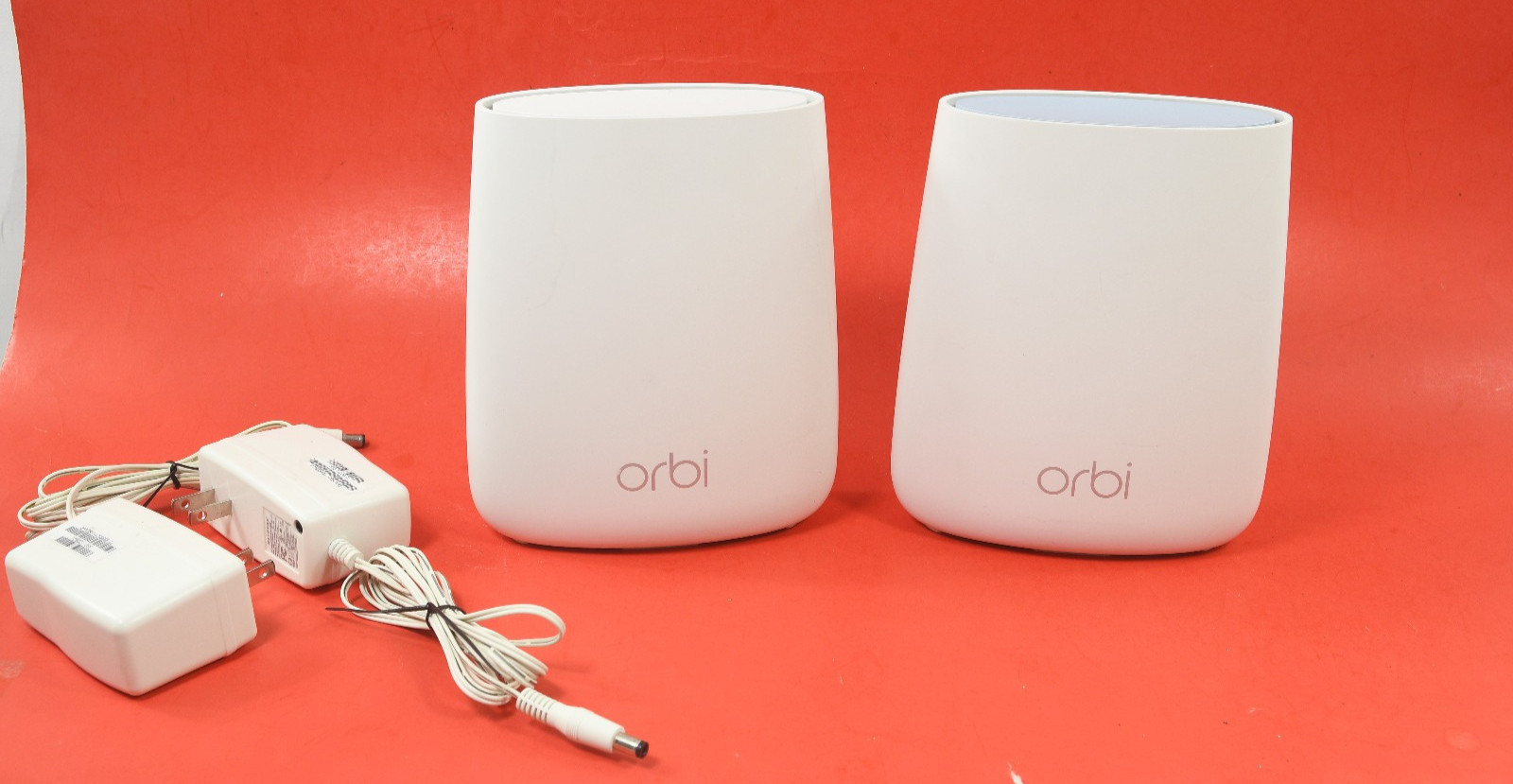 NETGEAR Orbi RBR20 RBS20 AC2200 Tri-Band Mesh WiFi Router Satellite + Power