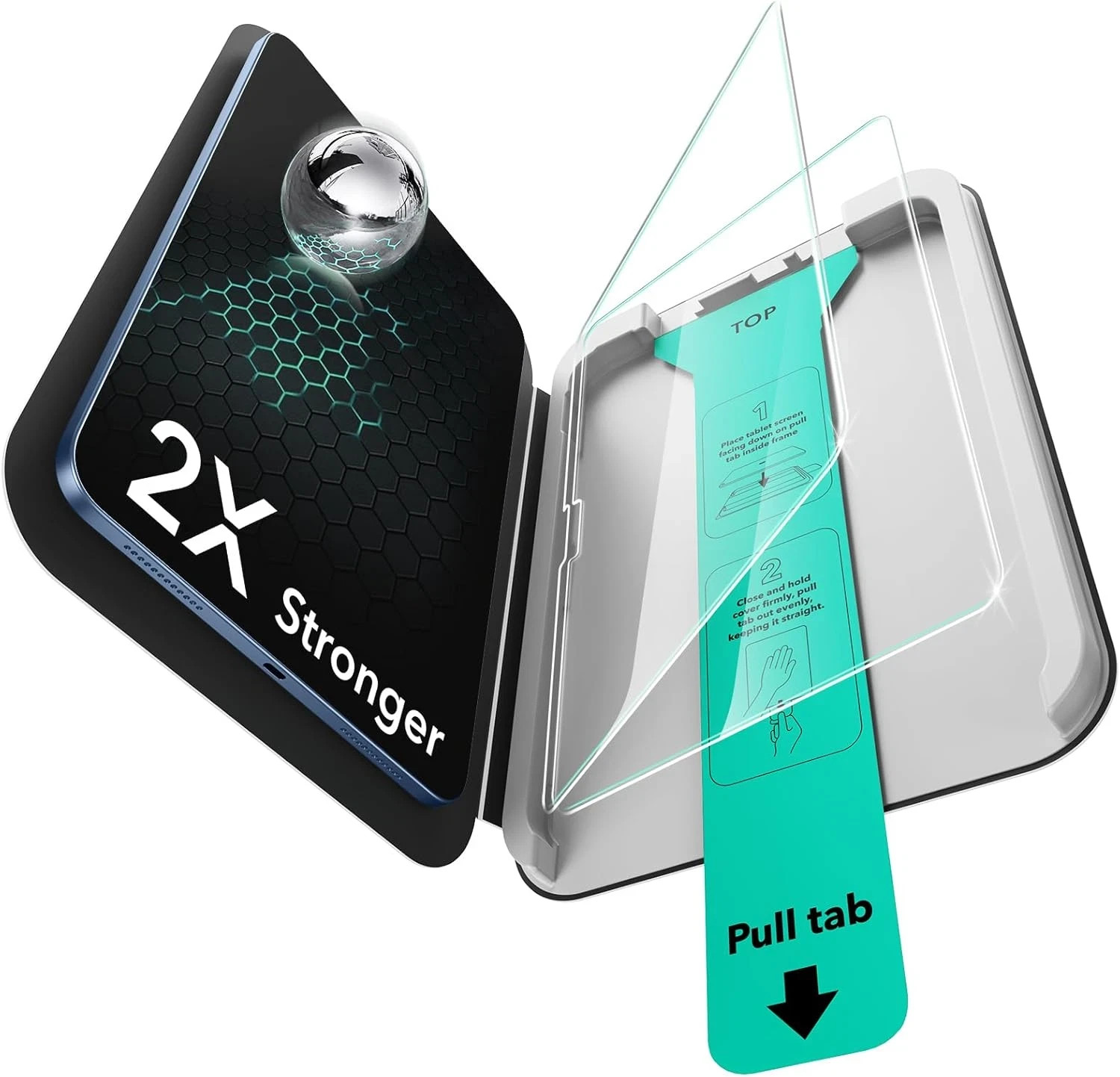 ESR 2 Pack Screen Protector for Ipad A16 11Th/10Th Generation (11 Inch/10.9, 202