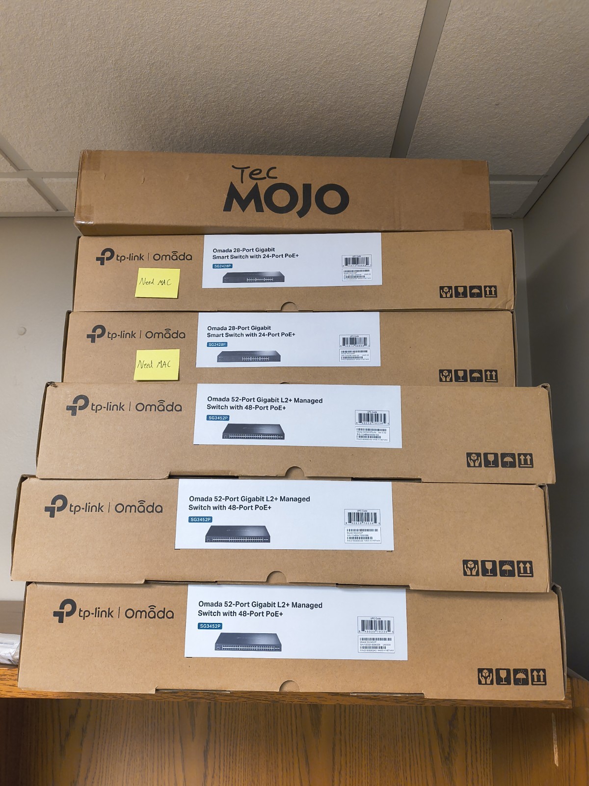 Tp-link Omada TL-SG3452P JetStream 52-Port Gigabit L2+ Managed Switch w/ 48 PoE